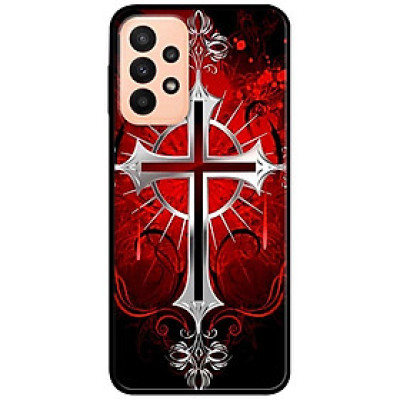 Ốp lưng dành cho Samsung A13 4G mẫu Hoạ Tiết Nền Đỏ