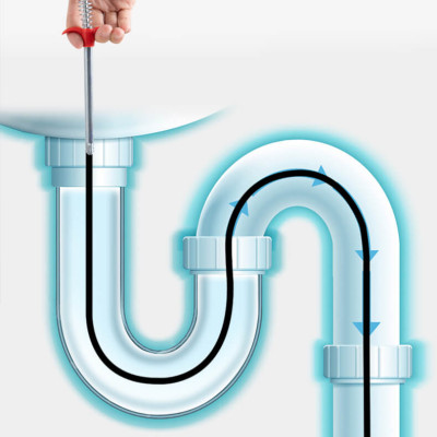 Dụng Cụ Gắp Rác Bồn Chậu 60/160 Cm Cây Gắp Rác Thông Tắc Bồn Chậu Nhà Vệ Sinh Tiện Lợi