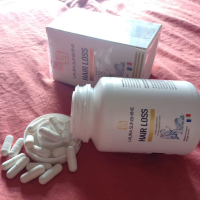 Bộ Đôi Dầu Gội Giảm tóc rụng korea + Viên Uống Mọc Tóc sinh sản Tại Pháp, Laura Sunshine Nhật Kim Anh