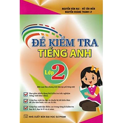 Sách Đề Kiểm Tra Tiếng Anh Lớp 2