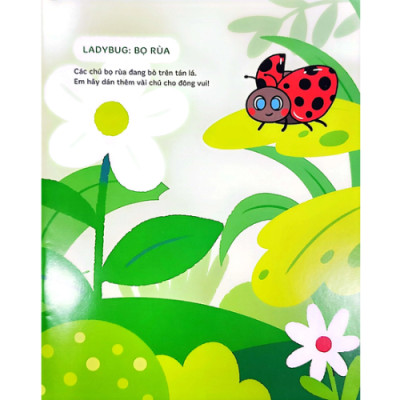 Dán hình thông minh cho bé 1-5 tuổi Sách tương tác vừa học vừa chơi Tập 4