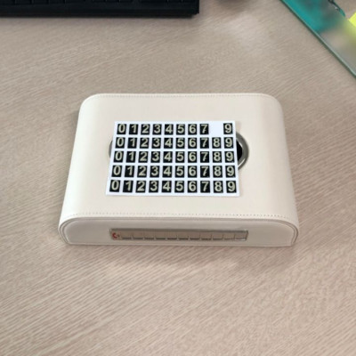 Hộp đựng khăn giấy kiêm bảng số điện thoại trên ô tô, xe hơi  ZJH-022