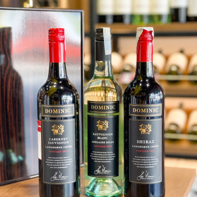 Rượu Vang Đỏ Dominic BLACK LABEL Shiraz 750ml 14.5% Acl