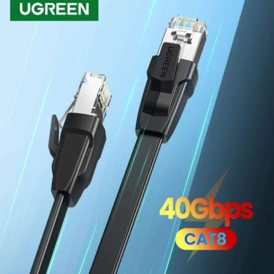 Ugreen UG10983NW134TK 5M CAT8 U-FTP 2000Mhz 30AWG cáp mạng màu đen - HÀNG CHÍNH HÃNG