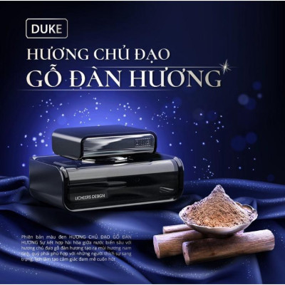 Nước hoa ô tô Duke chính hãng nhập khẩu 50ml - 100% chiết xuất từ thiên nhiên chống say xe, khử mùi