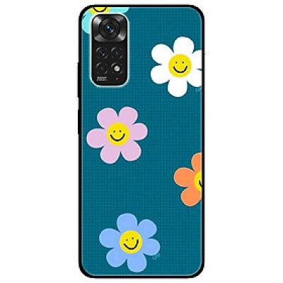 Ốp lưng dành cho Xiaomi Redmi Note 11 4G mẫu Hoa Màu Sắc Xanh
