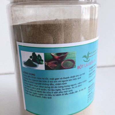 Bột diếp cá sấy lạnh nguyên chất 100% - Hủ 100gr