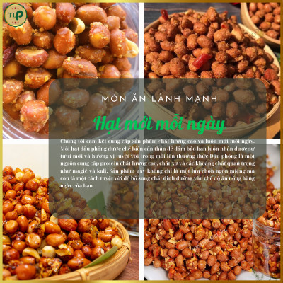 ĐẬU PHỘNG TỎI ỚT TÂN LỘC PHÁT  - BỊCH 80G