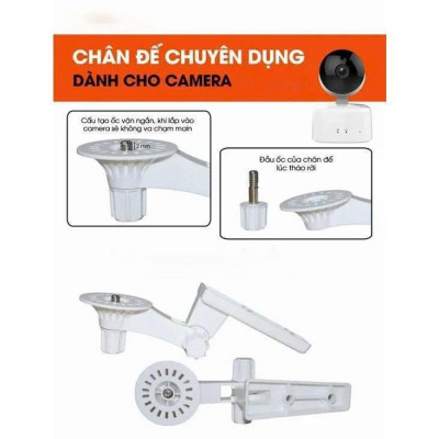 Chân Đế Treo Tường Trần Nhà Dành Cho Camera Ip Wifi Chuyên Dùng Tiện Lợi
