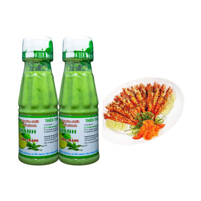 Combo 6 Chai Muối Ớt Chanh Xanh Thiên Thiên Food 130gr Chấm Hải Sản Ăn Là Ghiền