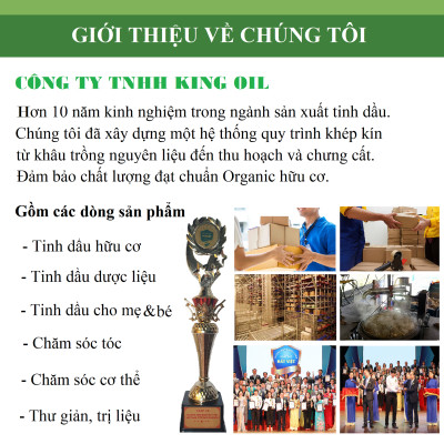 Tinh dầu Thơm (khóm, Dứa) nguyên chất thiên nhiên, xông phòng, khử mùi, thơm phòng, đuổi muỗi - KingOil