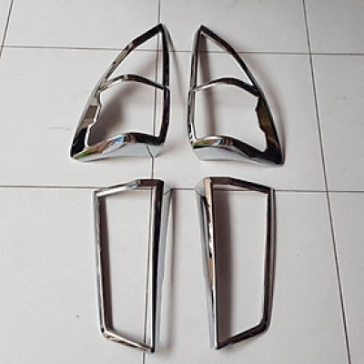 BỘ VIỀN ĐÈN SAU (HẬU) MẠ CROM DÀNH CHO XE TOYOTA INNOVA 2018