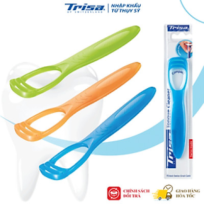 Dụng Cụ Cạo Lưỡi Trẻ Em Trisa Kid 