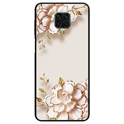 Ốp lưng dành cho Xiaomi Redmi 9s - 9 Pro - 9 Promax mẫu Tranh Hoa Nền Trắng