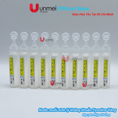 Combo Nước muối sinh lý Fysoline - Vệ sinh mắt, mũi, miệng