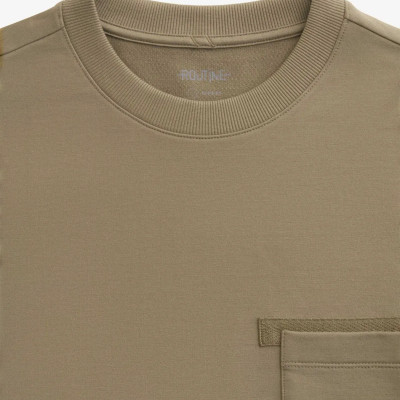 Áo thun nam tay ngắn túi đắp tape trang trí (2 màu) Form Regular - ROUTINE 10F24TSS007 | ROUTINE CÀ MAU