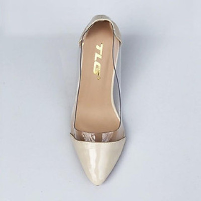 Giày nữ da bóng cao gót hot trend  trẻ trung năng động 21366