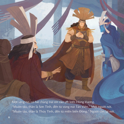 Cổ tích Việt Nam cho bé: Sơn Tinh - Thủy Tinh - Kim Đồng