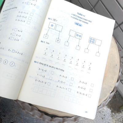 Sách: Combo Tuyển Chọn Đề Ôn Luyện Và Tự Kiểm Tra Toán Lớp 1  + 2 Cuốn Toán Nâng Cao Lớp 1