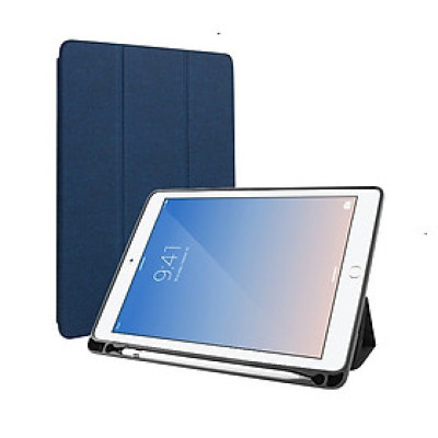 Bao da iPad pro 11 inch 2018 hiệu Mutural _ Xanh_ Hàng nhập khẩu