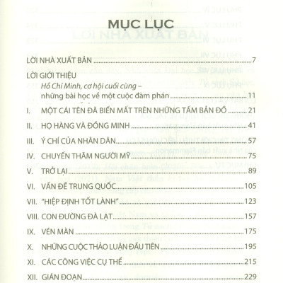 Hồ Chí Minh Cơ Hội Cuối Cùng (Hội Nghị Việt - Pháp Tại Fontainebleau, Tháng 7 Năm 1946) - Bìa cứng