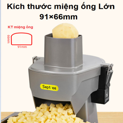 Máy thái rau củ quả đa năng, thái lát, thái sợi, thái hạt lựu. Thương hiệu Mỹ cao cấp Septree GJ807K. Hàng chính hãng