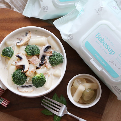 Combo 16 Gói Khăn Ướt Bebesup Light 20 Tờ/Gói Thương Hiệu Bebesup