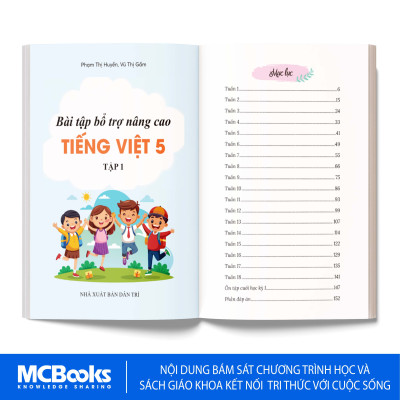 Sách - Bài tập bổ trợ nâng cao Tiếng Việt Lớp 5 – Tập 1