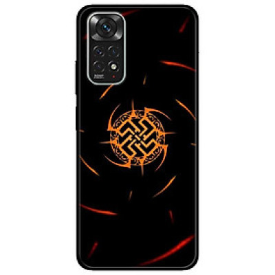 Ốp lưng dành cho Xiaomi Redmi Note 11 4G - Năng Lượng Đỏ Đen