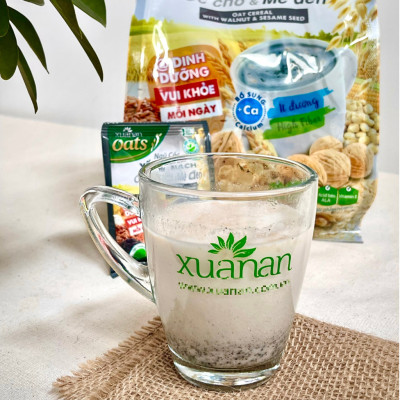 Combo 2 túi: Ngũ Cốc Gạo Lứt Huyết Rồng 400G + Ngũ Cốc Yến Mạch Óc Chó Và Mè Đen 400G [ít đường](Tặng Kèm 1 Túi Yến Mạch 150G)