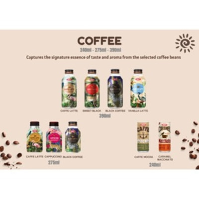 Cà phê Latte OKF Hàn Quốc 275ML Brazil Arabica beans