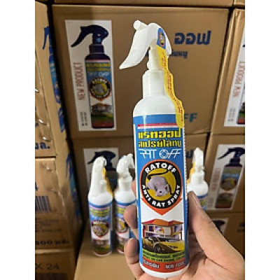 Xịt đuổi chuột thảo mộc cao cấp Thái Lan 325 ml không độc hại - Hàng Chính Hãng (đặc biệt)