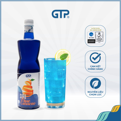 Siro GTP hương Caramen/ Blue Curacao