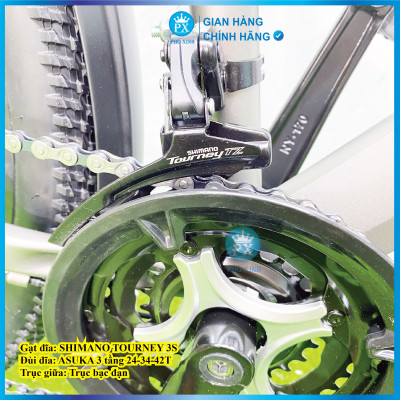 XE ĐẠP ĐỊA HÌNH ASUKA BÁNH 26 inch KHUNG NHÔM