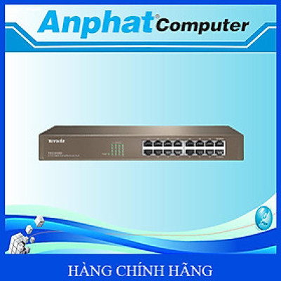 Bộ chia mạng 16 cổng tốc độ 1000Mbps Switch TEG1016D Tenda hàng chính hãng