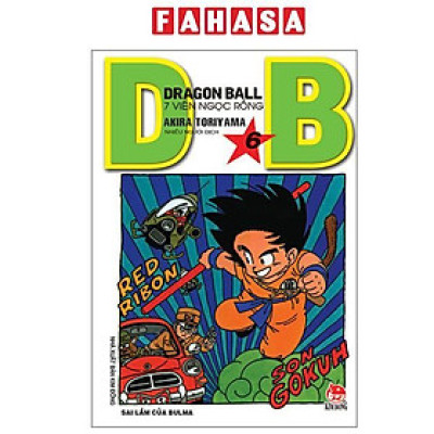 Sách - Dragon Ball - 7 Viên Ngọc Rồng - Tập 6 - Sai Lầm Của Bulma (Tái Bản 2025)