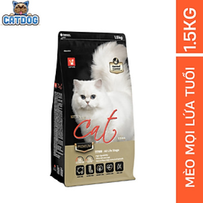 [ 1.5KG ] - Thức ăn hạt cho mèo mọi lứa tuổi Cat