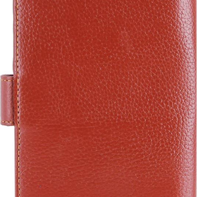 Ví Nam Dáng Đứng Huy Hoàng HT2144 (12.5 x 10 cm) - Da Bò