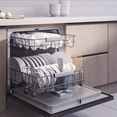 Máy Rửa Bát Xiaomi Mijia 13 Bộ S2 – Khử Trùng 99,9%, Tiêu Thụ Nước Ít Hơn 85% Rửa Tay, Kết Nối App Thông Minh - Hàng Nhập Khẩu