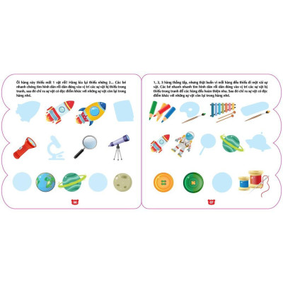 Sách - Bóc Dán Hình Thông Minh IQ EQ CQ - Sticker For Kids Cho Bé 2 - 8 Tuổi - Cuốn 2 - Minh Thắng