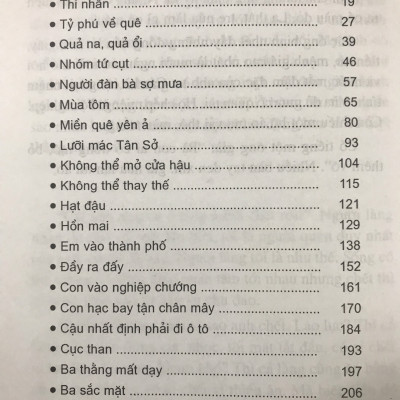 Người đàn bà sợ mưa (tập truyện ngắn)