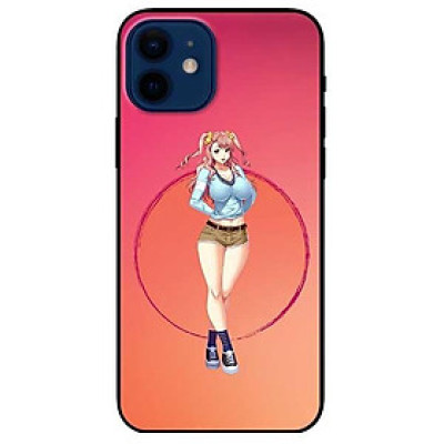 Ốp lưng dành cho Iphone 12 Mini - Iphone 12 - Iphone 12 Pro - 12 Pro Max - mẫu Anime Cô Gái Áo Xanh