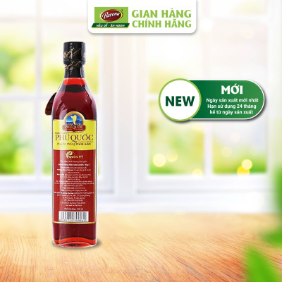 Mua 1 Chai Nước Mắm Cốt Phú Quốc Quốc Vị 40 độ đạm 520ml, Tặng túi thân thiện môi trường