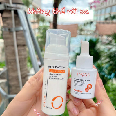 Kem Dưỡng Ẩm Lycos - GEL Cân Bằng Cấp Ẩm LYCOS – Cấp Ẩm, Cải thiện thâm mụn, Mờ thâm, Kiểm soát dầu