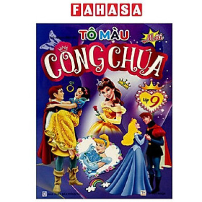 Sách - Tô Màu Công Chúa - Tập 9