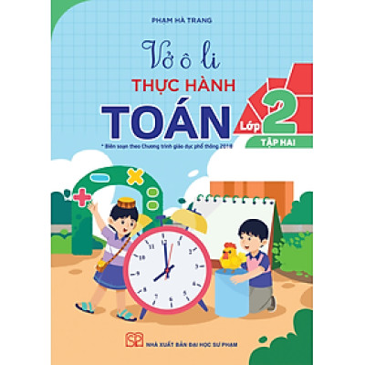  Vở ô li thực hành toán lớp 2 (tập 2)