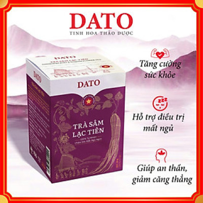 Trà Sâm Lạc Tiên DATO, trà lạc tiên, trà túi lọc, an thần, giúp ngủ ngon mỗi ngày, tăng cường sức khỏe