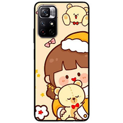 Ốp lưng dành cho Xiaomi Redmi Note 11 5G - Redmi Note 11T - Redmi Note 11S mẫu Gấu Cute