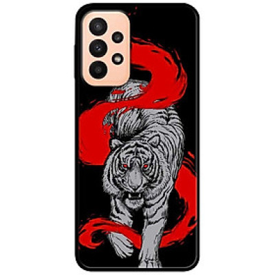 Ốp lưng dành cho Samsung A13 4G mẫu Hổ Trắng Đỏ