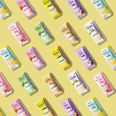 Thùng 24 hộp Sữa dưa lưới 200ml nhãn hiệu Binggrae